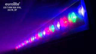 EUROLITE LED T1000 RGB IP65, 24x1W, 10°