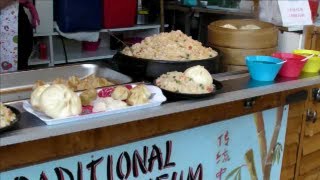 London Street Food. Dim Sum Chinese Restaurant. Camden Town, Camden Market.