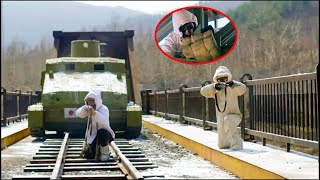 共軍小隊巧借偽裝奪取日軍裝甲車，5人密切配合炸毀日軍大橋！
