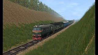 Нежданный стрим. Строительство маршрута в Trainz 12
