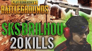 SKS BRILHOU 20 Kills SOLO FPP SA!