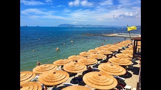 Обзор пляжа Коралл в Кабардинке. Июнь 2019г.