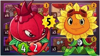 Atomic Bombegranate - Solar Flare Strategy Deck | Plants vs Zombies Heroes Gameplay