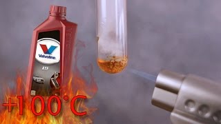 Vavlvoline ATF Jak czysty jest olej automatycznej skrzyni biegów? Test powyżej 100°C