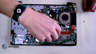Acer Aspire V5-551G - Disassembly and cleaning