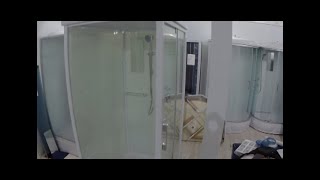 сборка душевой кабины river tana 120/90