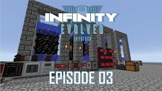 FTB Infinity Evolved Skyblock - 03 - WATER POWER [EXPERT MODE]