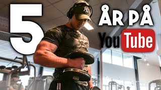 TILLBAKA PÅ GYMMET & 5 ÅR PÅ YOUTUBE!