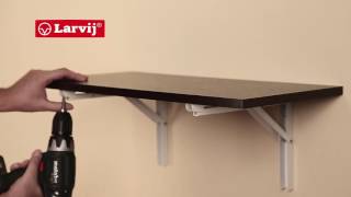 Установка складного кронштейна
