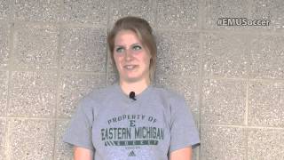 EMU Soccer Getting to Know an Eagle: Hallee Kansman