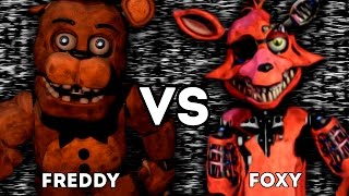 ФОКСИ ПРОТИВ ВСЕХ АНИМАТРОНИКОВ - FFAF | FNAF | Five Fight At Freddy's | ФЛЕШ ИГРА