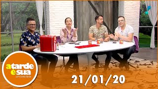A Tarde é Sua (21/01/20) | Completo
