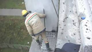 Монтаж балконной плиты в крупно панельном домостроении