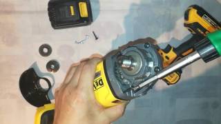 DeWalt поворот редуктора болгарки