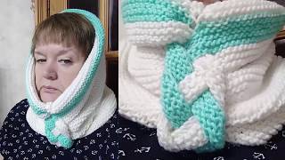 Вязание снуда спицами