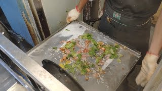 Steam Rice Noodle Rolls（cheung fun）—Taiwanese street food Taipei 腸粉—台灣街頭小吃.台北