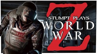 World War Z - #1 - STUMPT VS. THE ZOMBIE APOCALYPSE! (4-Player Gameplay)