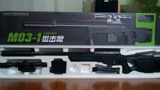 М03 1  Снайперская винтовка.Пневматика. Игрушка.