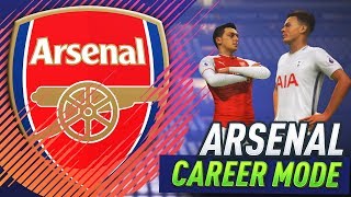 FIRST NORTH LONDON DERBY!!! FIFA 18 ARSENAL CAREER MODE #7