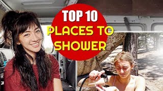 Solo Female Van Life: TOP 10 PLACES TO SHOWER! ? | Hobo Ahle