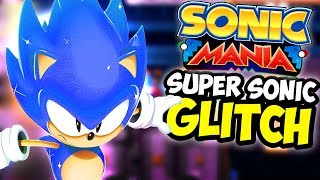 Blue Super Sonic Glitch - Sonic Mania