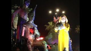 Carnevale di Viareggio 2020 - primo corso sfilata dei carri