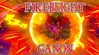 HOW TO DEFEAT FIREBLIGHT GANON BOSS - ZELDA BREATH OF THE WILD - NINTENDO SWITCH