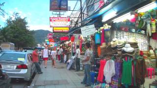 [PHUKET] Walking on Beach Rd/Thaweewong Rd @ Phuket,Thailand プーケット県 / パトンビーチ