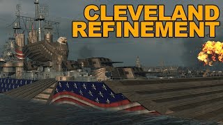 Build Refinement: Cleveland in CV Meta - World of Warships
