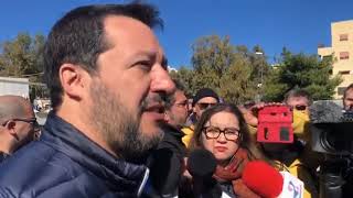 Salvini al cantiere del Nuovo Tribunale di Reggio Calabria (07.02.20)