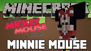 MINNIE MOUSE | Minecraft: Let's Build | Disney Characters.