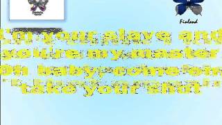 **ESC 2013 LYRICS** Finland - Krista Siegfrids - "Marry me"
