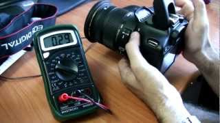 Энергопотребление "зеркалки" Canon 550d