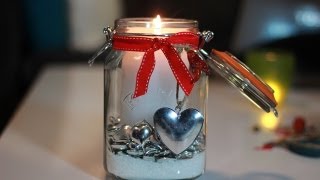 Domowe DIY - Świecznik w stylu Shabby Chic / Ozdoby Bożonarodzeniowe - odcinek 2