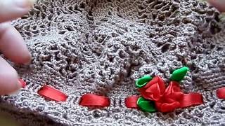 Ажурная панама вязаная крючком. Обзор.