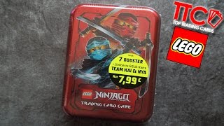 MINI TIN ( ROT ) LEGO NINJAGO SERIE 2 BOOSTER UNBOXING