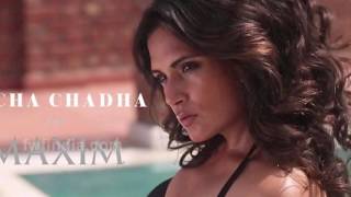 Richa chadha photoshoot for maxim magazine