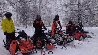 Экшн видео от экстрим клуба Ультиматум Школа горного вождения снегохода Без тормозооф Декабрь 2015
