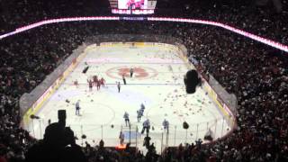 Watch: 28,815 Teddy Bears tossed on the ice at 2015 Calgary Hitmen Teddy Bear Toss