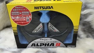 Mitsuba Alfa II электрический звуковой сигнал (клаксон)