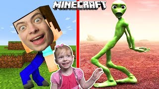 ЗЕЛЁНЫЙ ЧЕЛОВЕЧЕК В МАЙНКРАФТ УЧИМСЯ ТАНЦЕВАТЬ НА ЛУНЕ НУБ dame tu cosita ЧЕЛЛЕНДЖ НА GAMES FACTORY