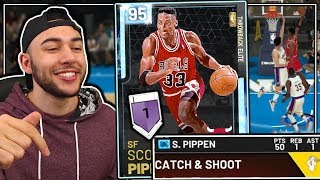 DIAMOND SCOTTIE PIPPEN GAMEPLAY! BEST ALL AROUND DIAMOND IN THE GAME! NBA 2K19 MyTeam