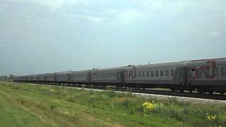 ТЭП70БС с поездом на Анапу