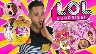 LOL Surprise Confetti Pop Series 3 UNBOXING BOLA 9 SORPRESAS | Mega UNBOXING LOL Surprise en Pe Toys
