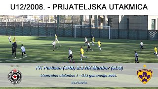 FK Partizan (SRB) - NK Maribor (SLO) 2:3  / U12 / PP