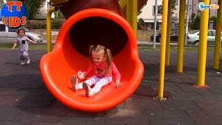 Хелло Китти и Ярослава на Детской Площадке. Каникулы в Турции. Hello Kitty Toys. Tiki Taki Kids