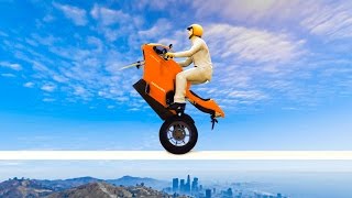 HARDEST MOTORBIKE RACE EVER CREATED! (GTA 5 Funny Moments)