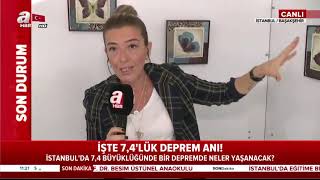 İşte 7.4'lük Deprem Anı! / İstanbulda 7.4 Büyüklüğünde Bir Depremde Neler Yaşanacak?