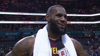LeBron James on whether he will be posting more Arthur memes after Cavs' win over Hornets | ESPN