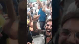Peppe live esultanza con Marika fruscio